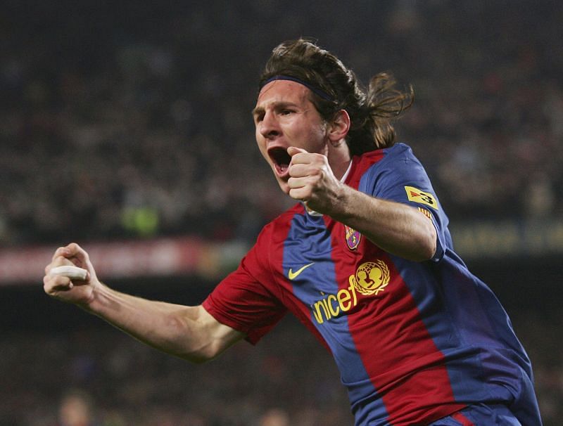 Lionel Messi announced himself against Real Madrid
